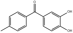 (3,4-Dihydroxyphenyl)(4-Methylphenyl)Methanone Structure