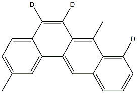 2,7-DiMethylbenz[a]anthracene-d3 구조식 이미지
