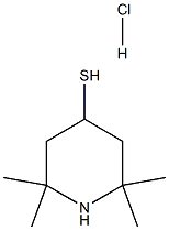 2,2,6,6-TetraMethyl-4-piperidinethiol Hydrochloride 구조식 이미지