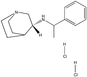 N-((R)-1-phenylethyl)quinuclidin-3-aMine (dihydrochloride) 구조식 이미지