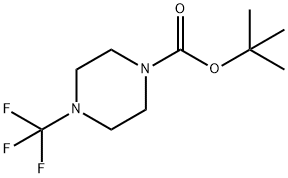 tert-butyl 4-(trifluoroMethyl)piperazine-1-carboxylate Structure