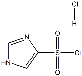 1H-IMidazole-4-sulfonyl chloride hydrochloride 구조식 이미지