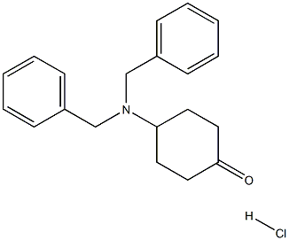 4-(DibenzylaMino)cyclohexanone hydrochloride 구조식 이미지