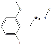 (2-Fluoro-6-Methoxy-phenyl)-Methyl-aMine hydrochloride Structure