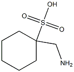 1-aMinoMethylcyclohexane-1-sulfonic acid Structure