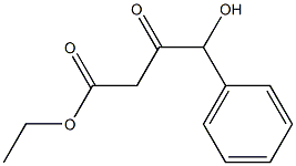 ethyl 4-hydroxy-3-oxo-4-phenylbutanoate Structure