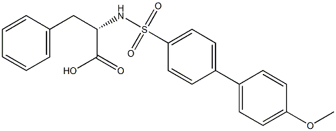 N-(4'-Methoxy-4-biphenylylsulfonyl)-L-phenylalanine, 96% Structure