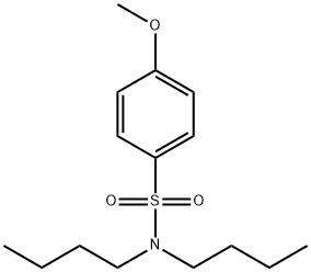 N,N-Di-n-butyl-4-MethoxybenzenesulfonaMide, 97% 구조식 이미지