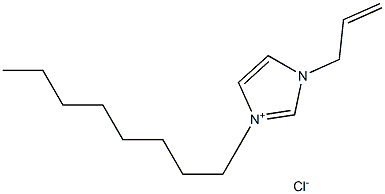 1-Allyl-3-octyliMidazoliuM chloride 구조식 이미지
