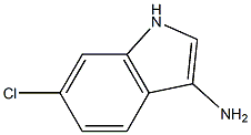 6-Chloro-1H-indol-3-ylaMine Structure