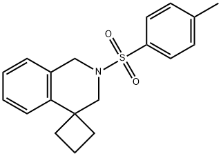 2'-tosyl-2',3'-dihydro-1'H-spiro[cyclobutane-1,4'-isoquinoline] 구조식 이미지