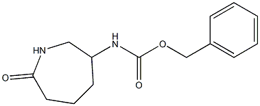 benzyl (7-oxoazepan-3-yl)carbaMate Structure
