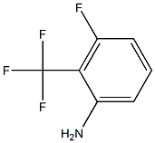 3-Fluoro-2-(trifluoroMethyl)aniline, 97% 구조식 이미지