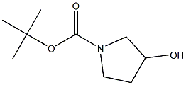 1-Boc-3-Hydroxypyrrolidine Structure