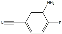 3-aMino-4-fluorobenzonitrile Structure