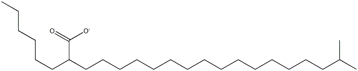 ISOSTEARYLOCTANOATE 구조식 이미지