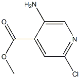 methyl 5-amino-2-chloroisonicotinate Structure