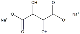 SodiuM Tartrate TS, (U.S.P. Test Solution) 구조식 이미지