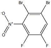 1-Nitro-2,3-dibroMo-5,6-difluorobenzene Structure