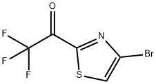 1-(4-broMothiazol-2-yl)-2,2,2-trifluoroethanone 구조식 이미지