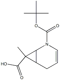 2-tert-Butyl 7-methyl 2-aza-bicyclo[4.1.0]hept-3-ene-2,7-dicarboxylate 구조식 이미지