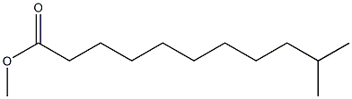 10-Methylhendecanoic acid methyl ester 구조식 이미지