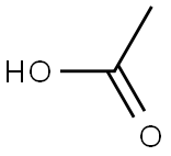 Acetic acid for trace analysis min 99.5 % (glass bottle) 구조식 이미지