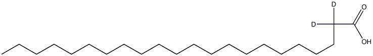 Docosanoic acid-2,2-D2 Structure