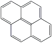 Pyrene 100 μg/mL in Acetonitrile CERTAN 구조식 이미지