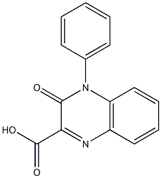 3-oxo-4-phenyl-3,4-dihydroquinoxaline-2-carboxylic acid Structure