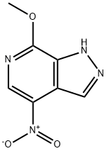 7-Methoxy-4-nitro-1H-pyrazolo[3,4-c]pyridine Structure
