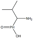 (1-aMino-2-Methylpropyl)phosphinic acid 구조식 이미지