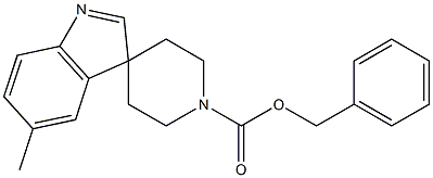 benzyl 5-Methylspiro[indole-3,4'-piperidine]-1'-carboxylate Structure