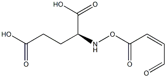 N-Maleoyl L-glutaMic Acid Structure