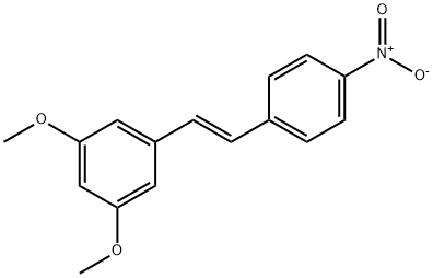 1,3-DiMethoxy-5-[2-(4-nitro-phenyl)-vinyl]-benzene Structure