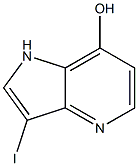3-IODO-1H-PYRROLO[3,2-B]PYRIDIN-7-OL 구조식 이미지