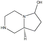 (8aS)-octahydropyrrolo[1,2-a]pyrazin-6-ol Structure