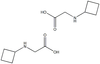 DL-Cyclobutylglycine DL-Cyclobutylglycine 구조식 이미지