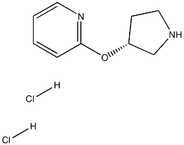 (R)-2-(pyrrolidin-3-yloxy)pyridine dihydrochloride Structure