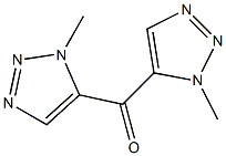 bis(3-Methyl-3H-1,2,3-triazol-4-yl)Methanone 구조식 이미지