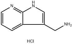 3-AMinoMethyl-7-azaindole hydrochloride Structure