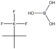 tert-butyl trifluoro-potassiuM borate 구조식 이미지