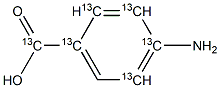 1391054-61-7 4-AMinobenzoic Acid-13C6 E