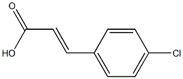 trans-p-ChlorocinnaMic acid Structure