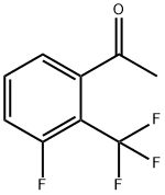 3'-Fluoro-2'-(trifluoroMethyl)acetophenone, 97% 구조식 이미지
