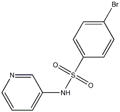 4-BroMo-N-(3-pyridyl)benzenesulfonaMide, 97% 구조식 이미지