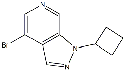 4-BroMo-1-cyclobutyl-1H-pyrazolo[3,4-c]pyridine 구조식 이미지