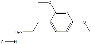 2-(2,4-diMethoxyphenyl)ethanaMine hydrochloride Structure