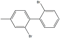 2,2'-DIBROMO-4-METHYL-1,1'-BIPHENYL Structure