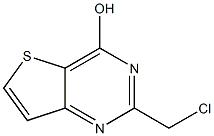 2-ChloroMethyl-thieno[3,2-d]pyriMidin-4-ol 구조식 이미지